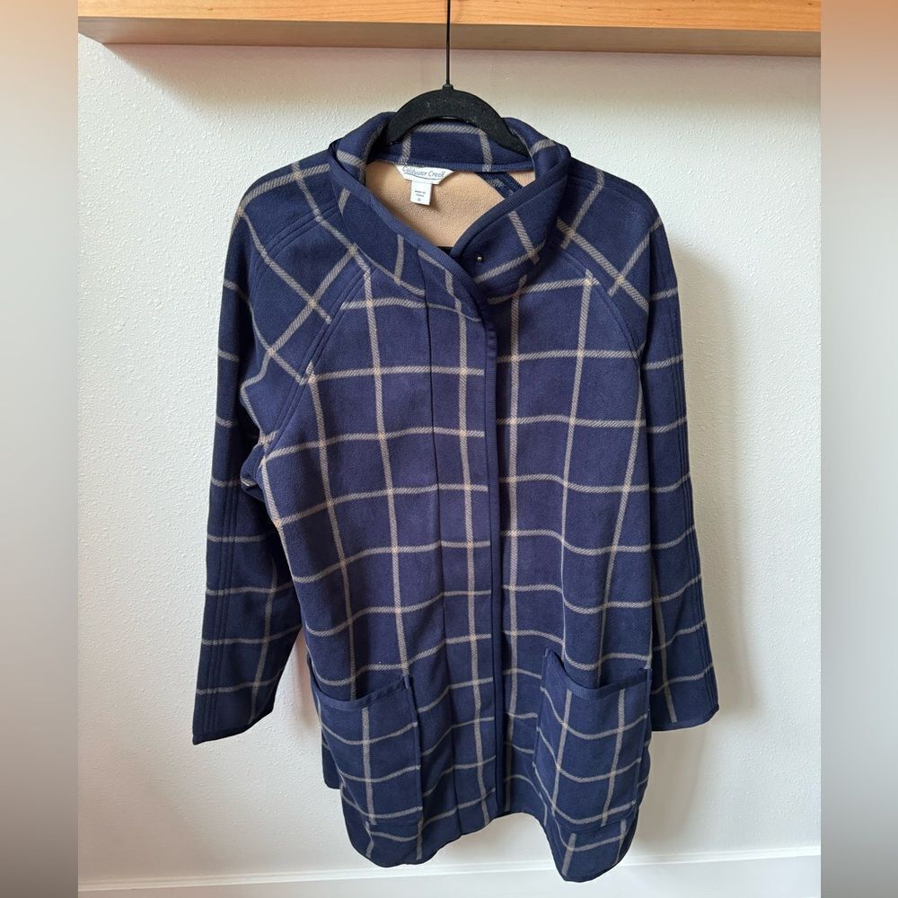 WOMENS PLUS SIZE COLDWATER CREEK COAT SIZE 1X.